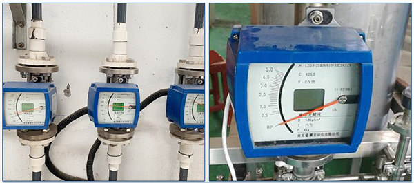 實驗室液體流量計現(xiàn)場安裝使用圖