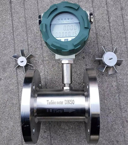法蘭式液體渦輪流量計產品圖