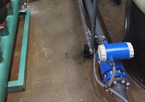 冷卻水流量計(jì)現(xiàn)場(chǎng)安裝使用圖